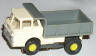 Aurora slot car dump truck in white with grey bed